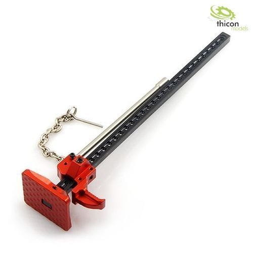 Thicon Wagenheber Alu einstellbar 150mm 1 Stueck fuer Modellbau - RC-Zubehoer