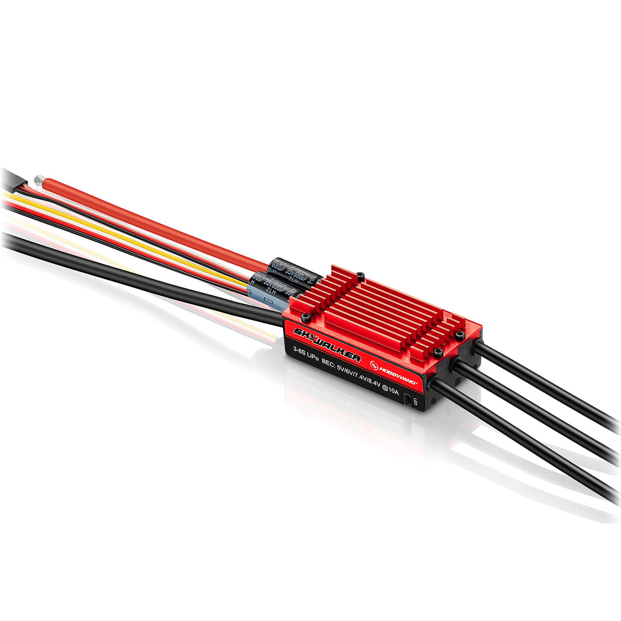 Hobbywing Skywalker V2 Flugregler 120A 3-8s_ Hobbywing Skywalker V2 Flugregler 120A 3-8s_ 10A BEC - RC-Zubehoer