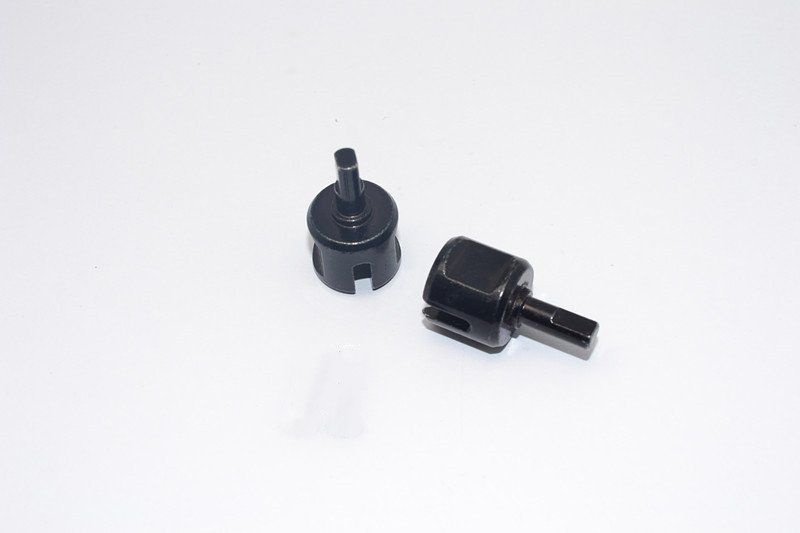 GPM Stahl Differentialachsen schwarz fuer Tamiya DT03 - RC-Zubehoer