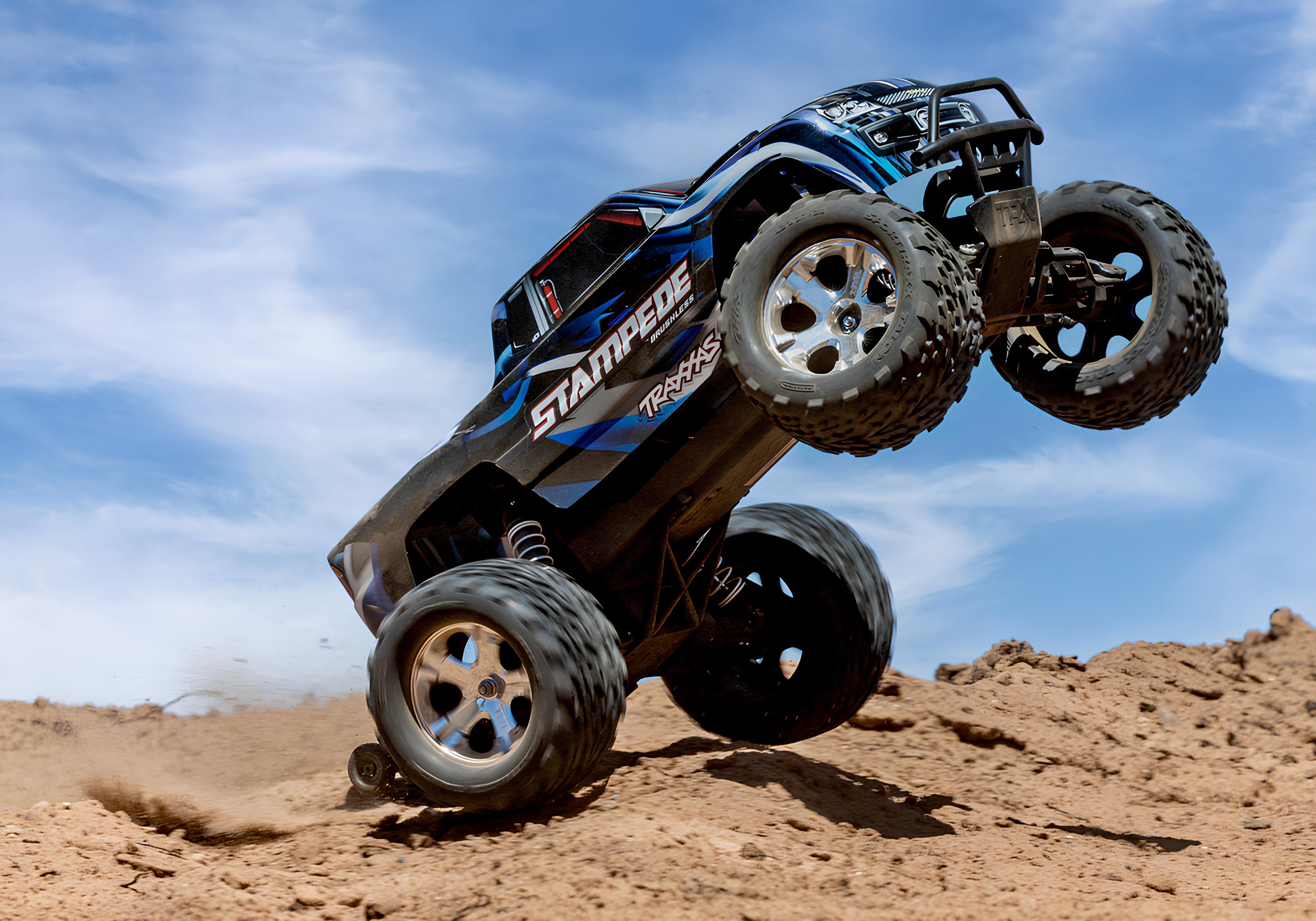 Traxxas Stampede 2WD Brushless HD 1-10 RTR Blau traxxas-brushless-2s-hd-stampede-blau-rtr