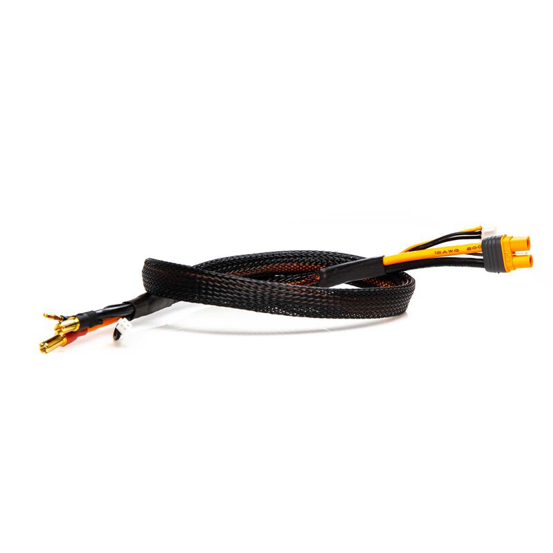 Spektrum IC3 Battery_ 5mm Bullet Smart Battery Charge Cable Smart - RC-Zubehoer