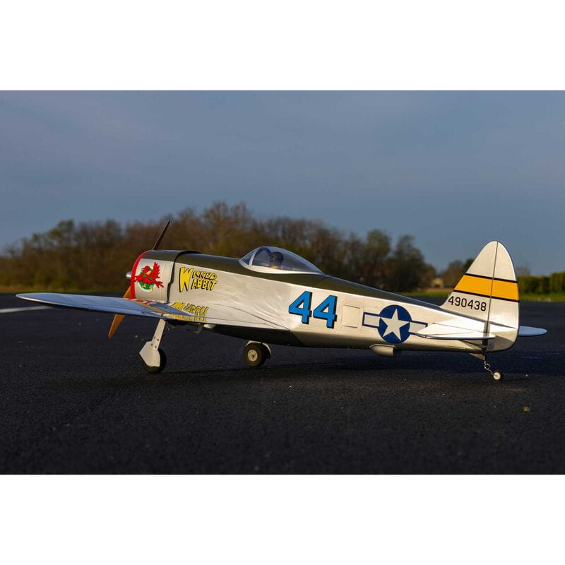Hangar 9 Fun Scale P-47 Thunderbolt PNP 58.4 RC Flugzeug Hangar 9 Fun Scale P-47 Thunderbolt PNP 58.4 RC Flugzeug