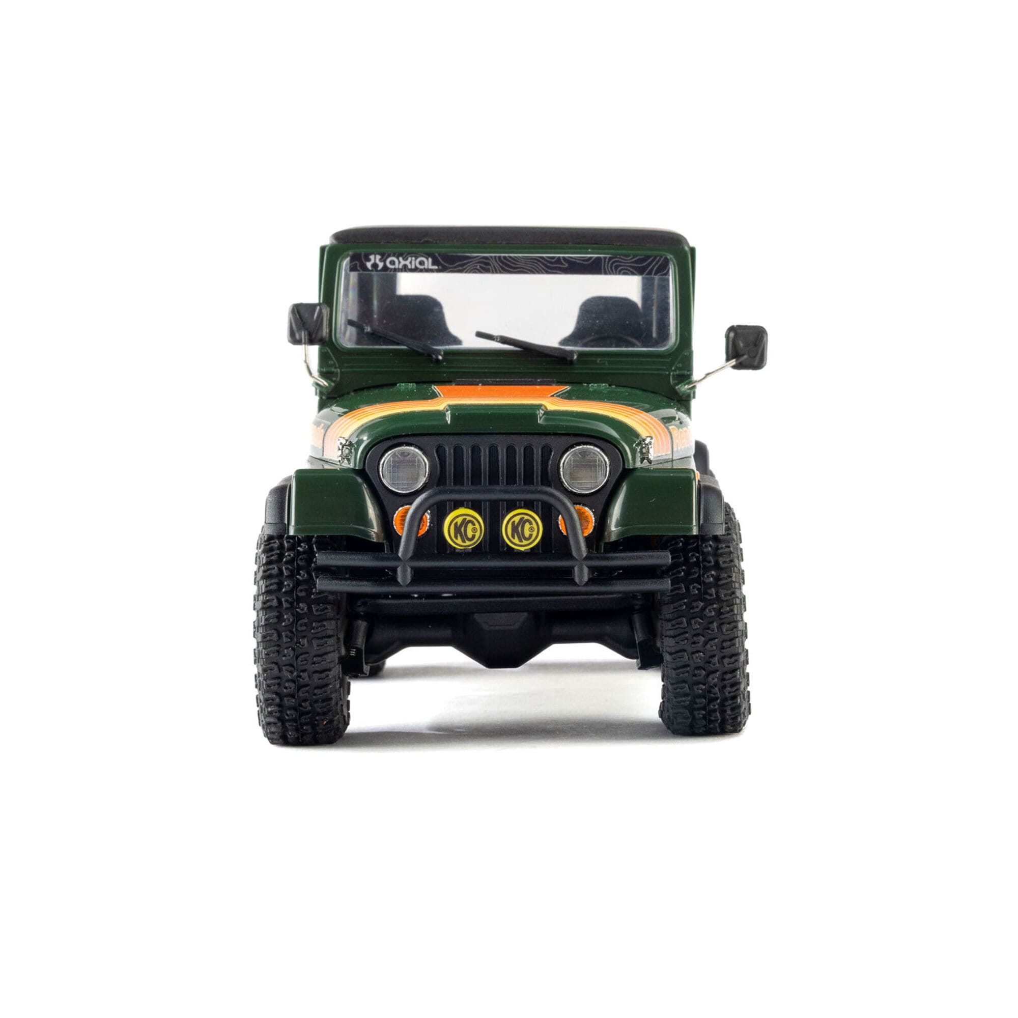 Axial SCX30 Jeep CJ-7 Renegade 1_30 RC Crawler RTR Gruen mit Goodyear Reifen und Allradantrieb