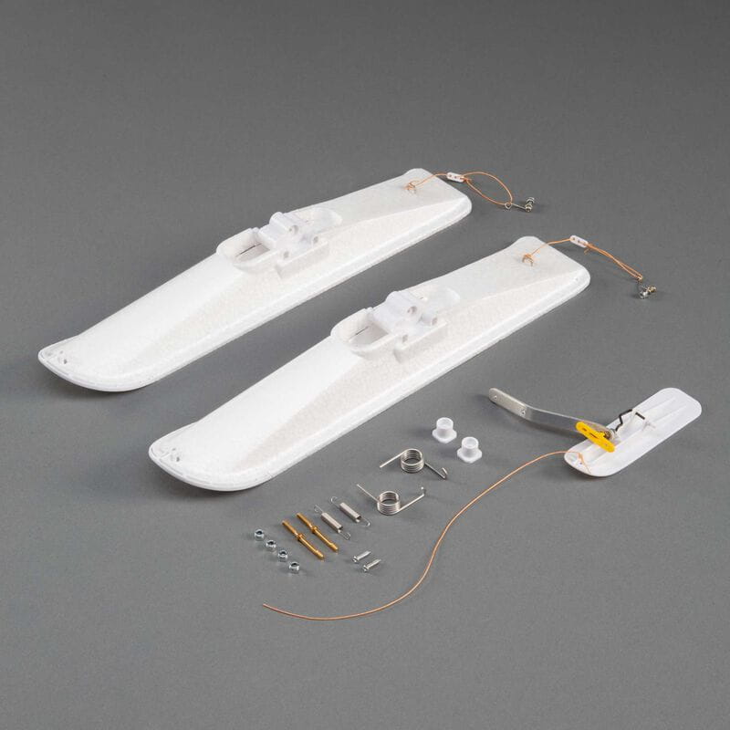 E-flite 10-15 Size Taildragger Ski Set _3mm Axle_ - RC-Zubehoer