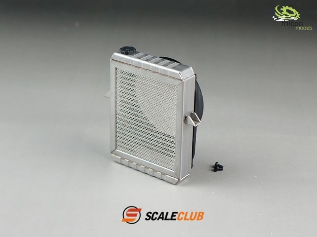 ScaleClub 1_14 Kuehler aus Edelstahl - RC-Zubehoer