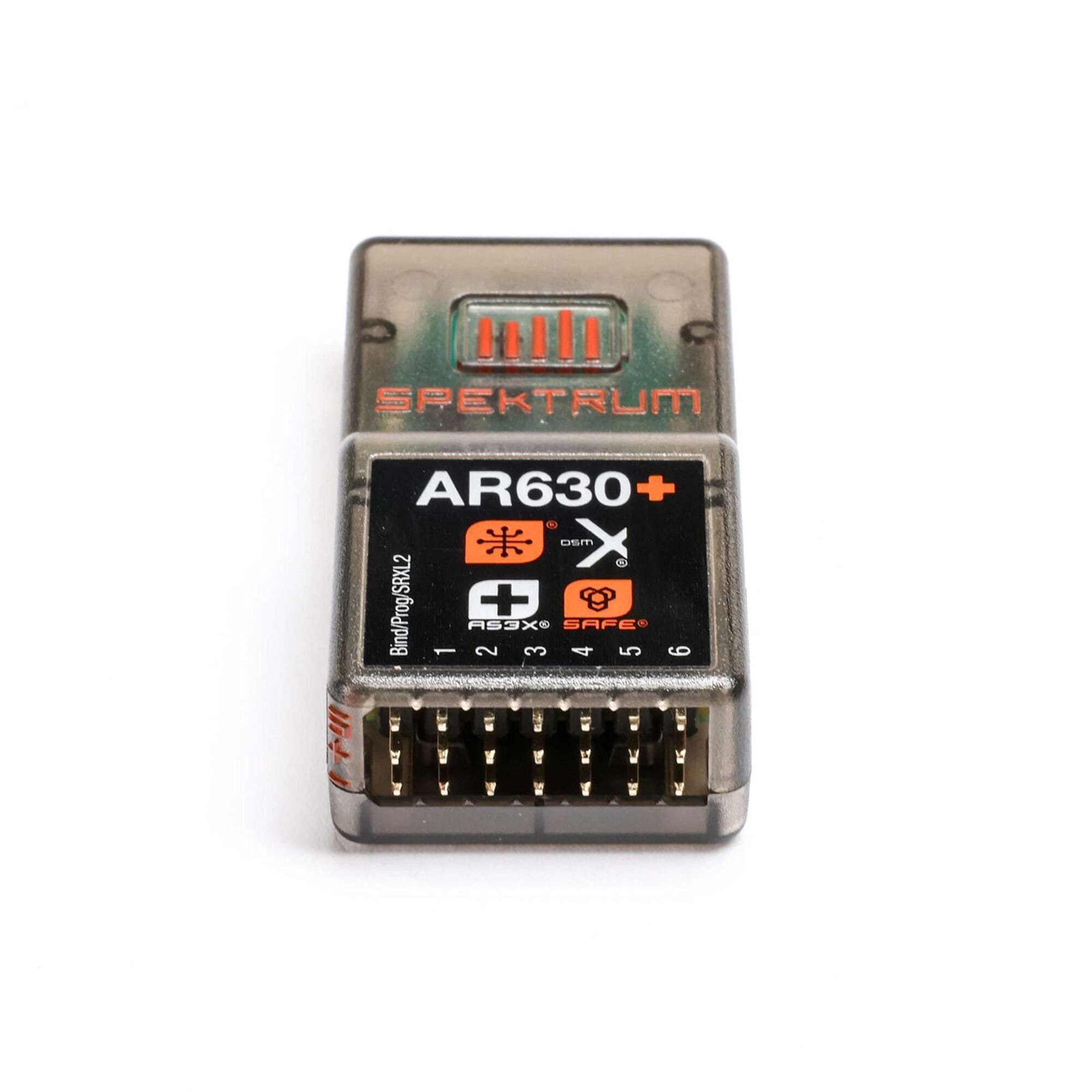 Spektrum AR630_ DSMX 6-Kanal Empfaenger mit AS3X_ und SAFE Technologie Spektrum AR630_ DSMX 6-Kanal Empfaenger mit AS3X_ und SAFE Technologie