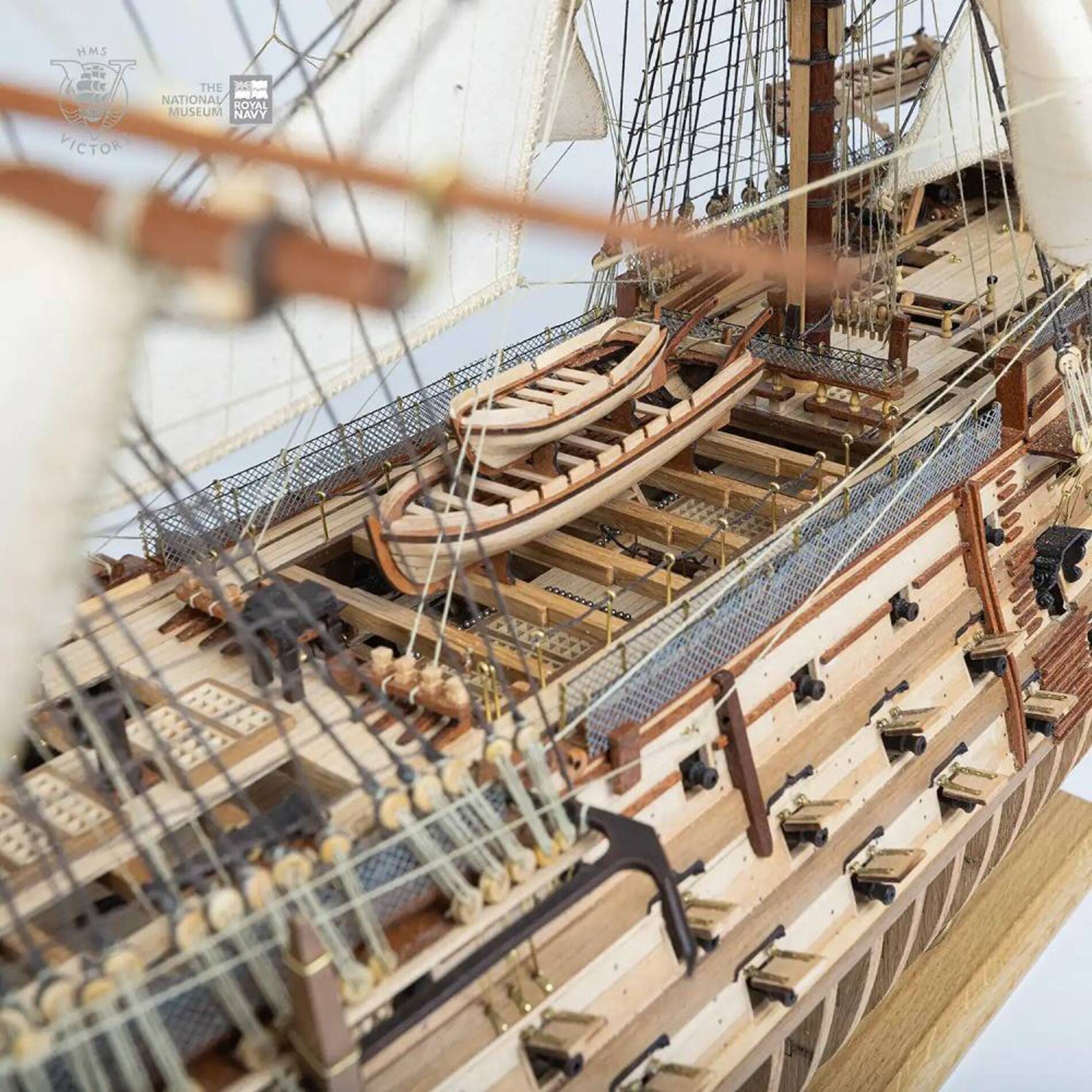OcCre HMS Victory Holzmodellbausatz 1_87 – Limited Edition_