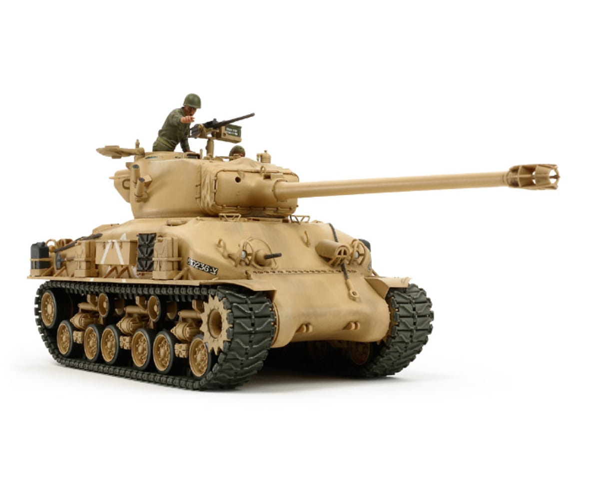 Tamiya Israel. Panzer M51 Super 105mm 1:35 Plastik Modellbau Militär Bausatz