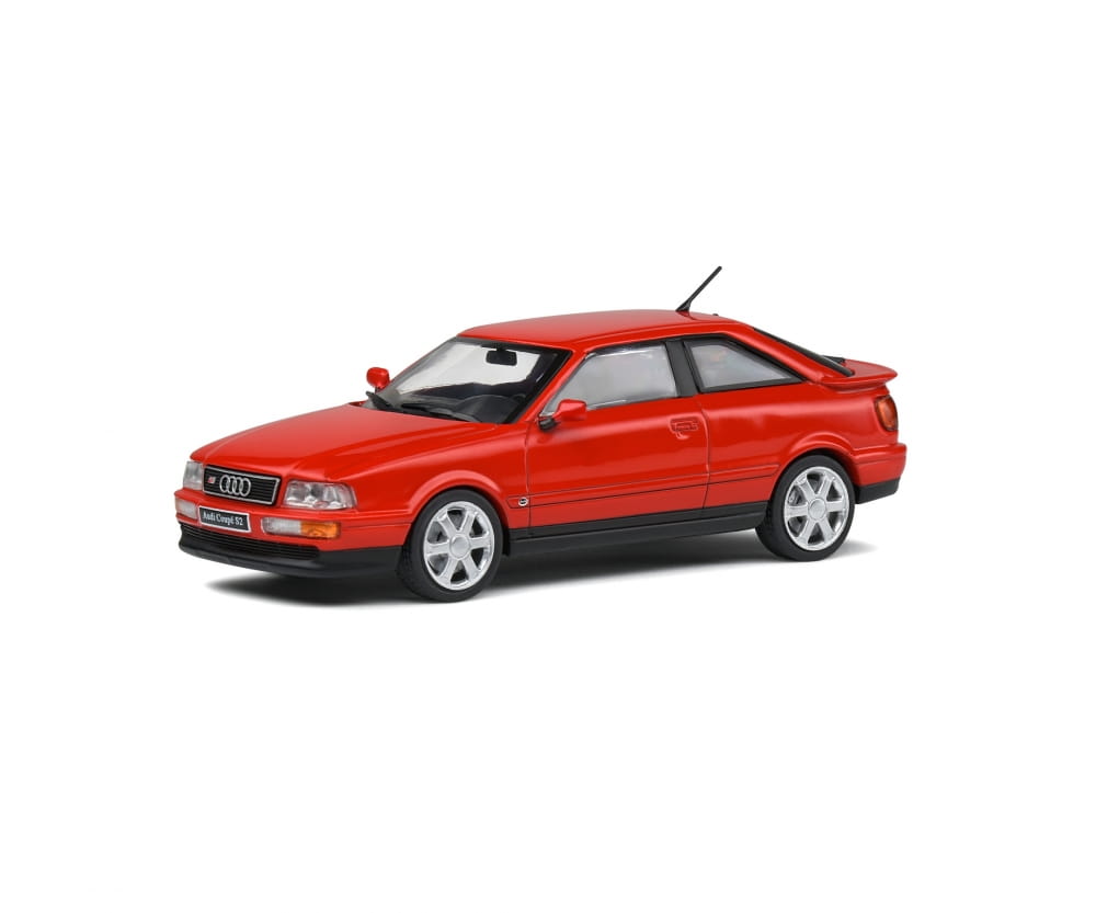 Solido 1_43 Audi S2 Coupe Modellauto rot - Detailgetreue Nachbildung