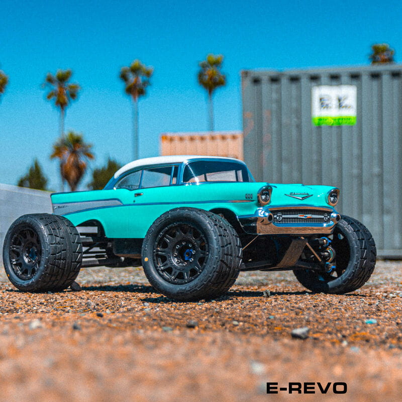 Proline 1_8 1957 Chevy Bel Air Avenger Klar Karosserie_ LMT Crawler - 1_8 MT - RC-Zubehoer