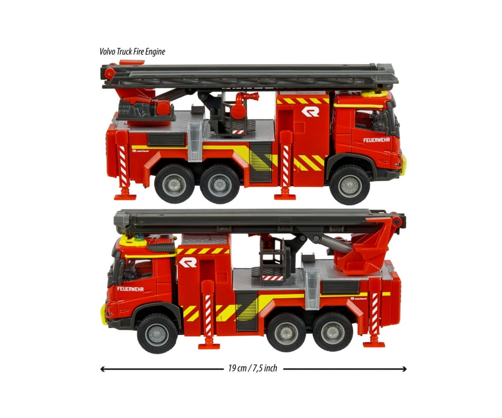 Majorette Volvo Truck Fire Engine