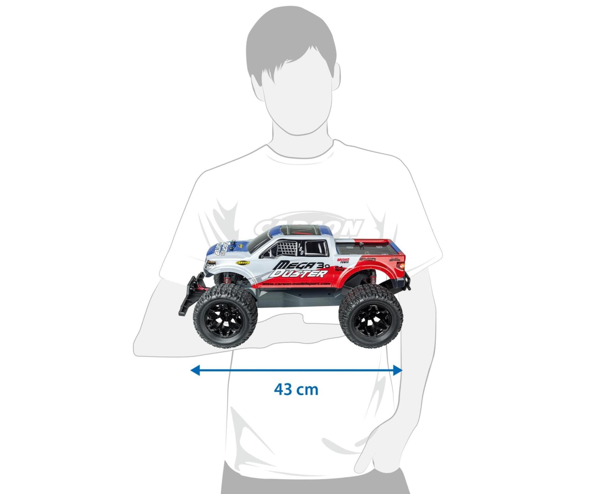 Carson RC Monstertruck Mega Duster 3.0 1_10