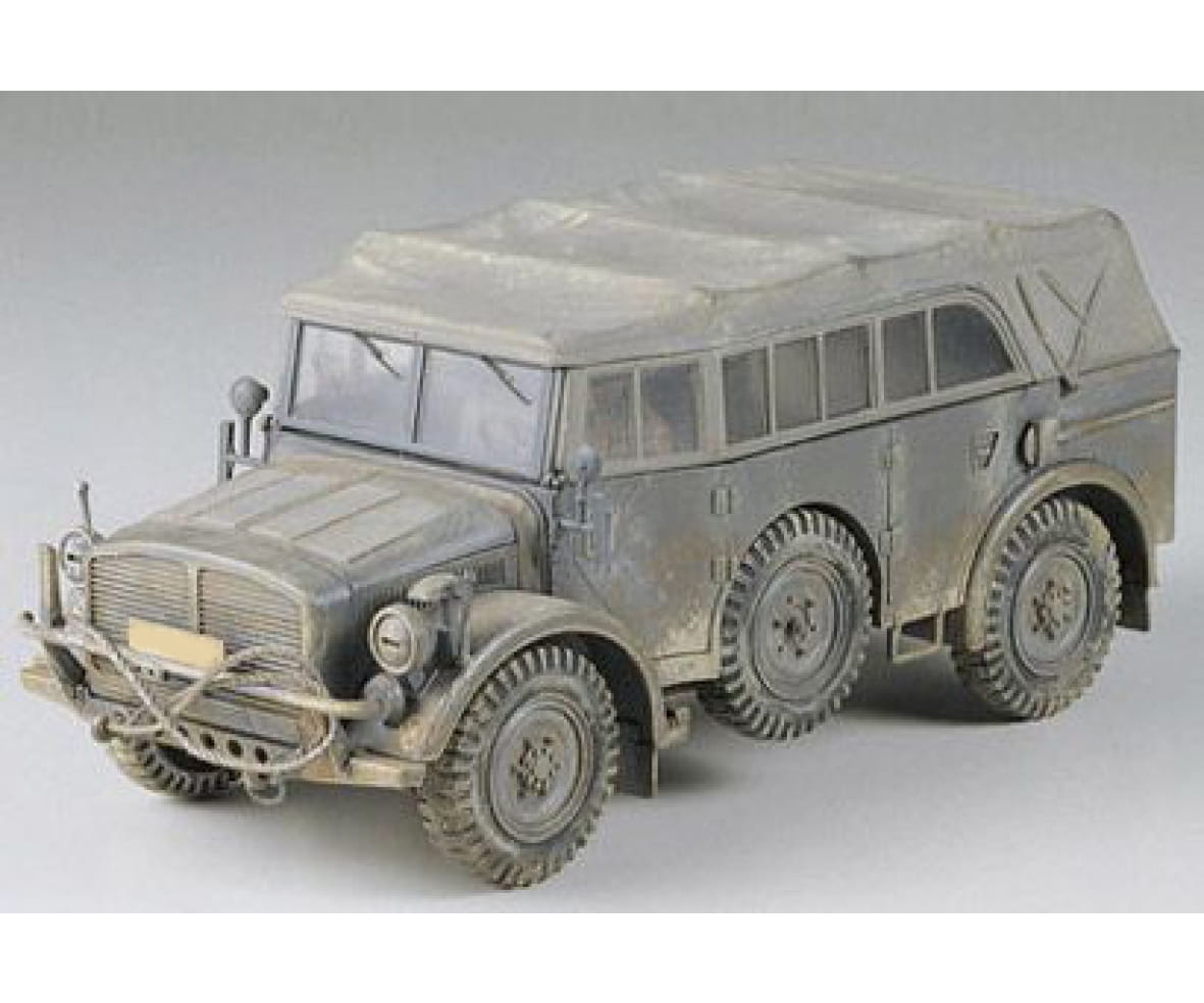 Tamiya WWII Dt. Horch 4x4 Type1A Gelaende 1_35 Plastik Modellbau Militaer Bausatz - RC-Zubehoer