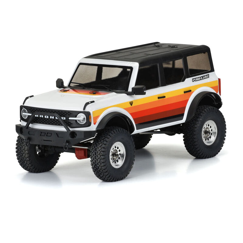 Proline 1:10 2021 Ford Bronco Clr Body Set 12.3": Crawlers