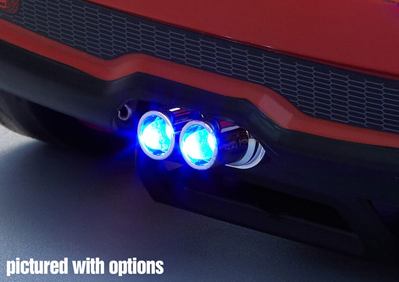 Killerbody Chrome Auspuff Set _Double Type_ ohne LED - RC-Zubehoer