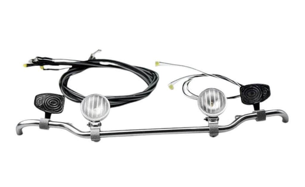 Lesu Frontlampenbuegel mit Scheinwerfer und Blinker - RC-Zubehoer