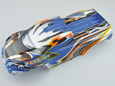 Amewi 10110Pro-3 1_10 - Torche Karosserie _Blau_ Monstertruck - RC-Zubehoer