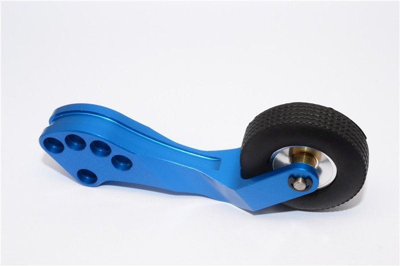 GPM Alu Wheelie Bar eloxiert blau fuer Traxxas 1_16 E-Revo - RC-Zubehoer