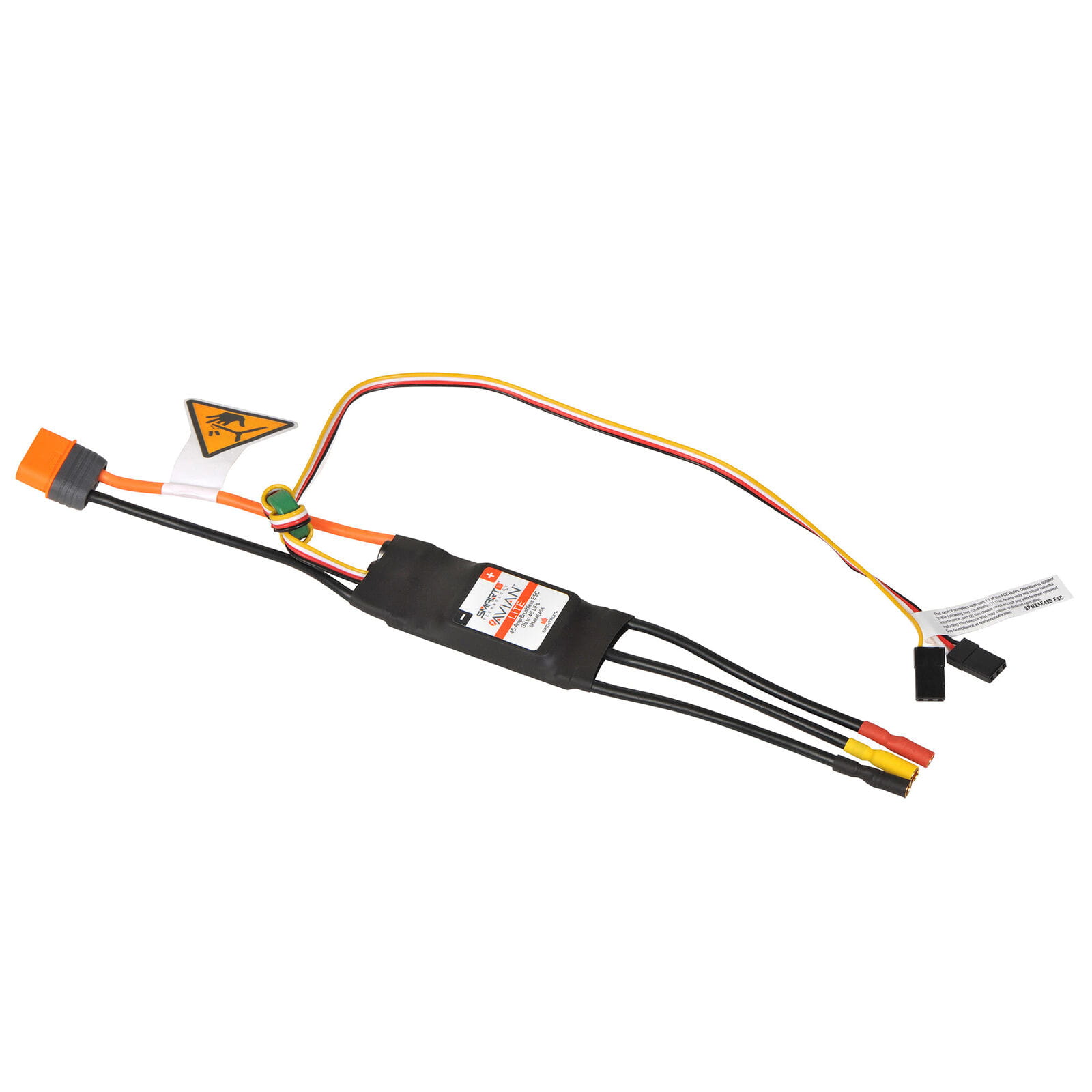 Spektrum Avian 45-Amp Smart Lite Brushless ESC 3S-4S_ IC3 - RC-Zubehoer