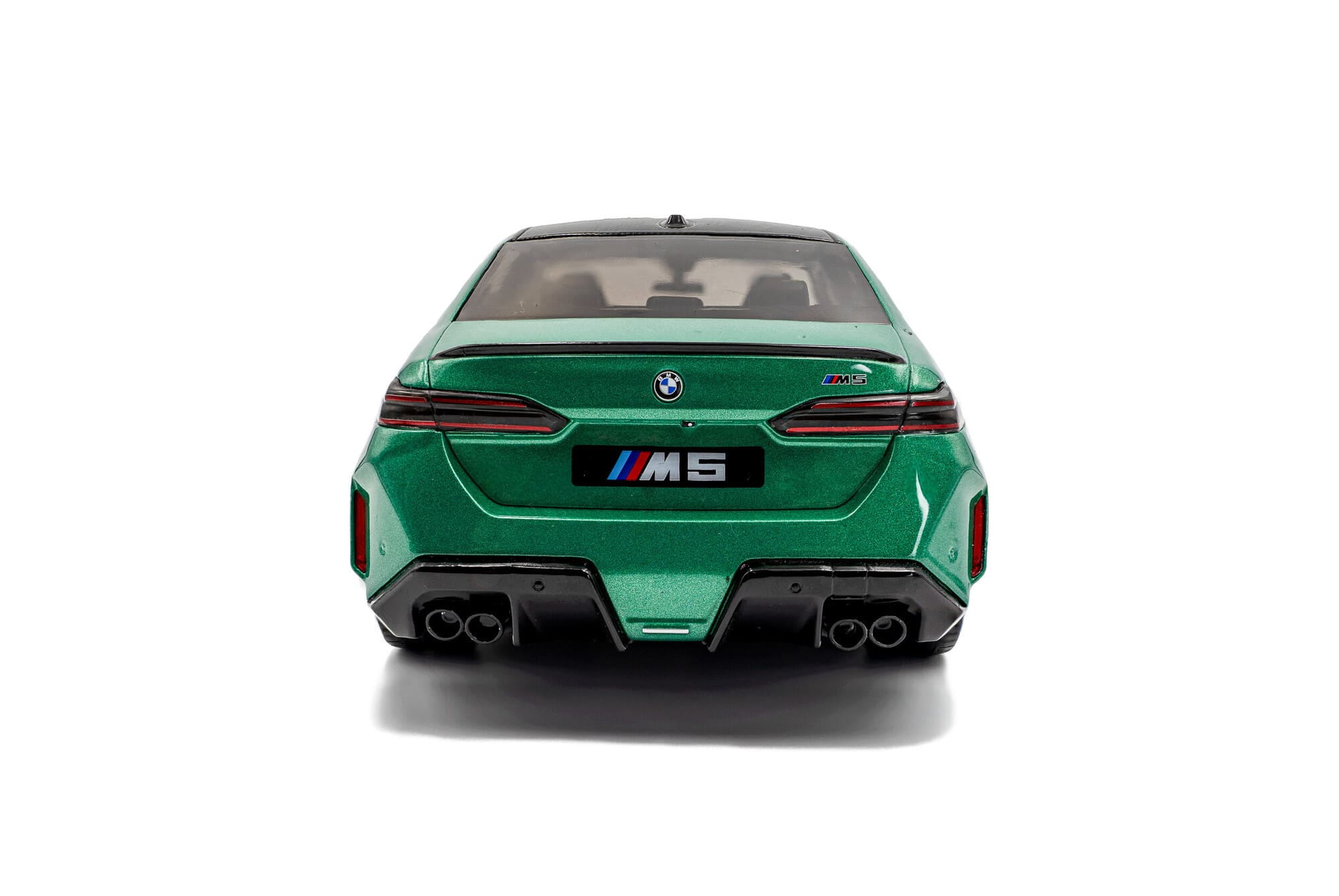 Solido BMW M5 G90 Isle of Man Green Standmodellauto im Massstab 1_18
