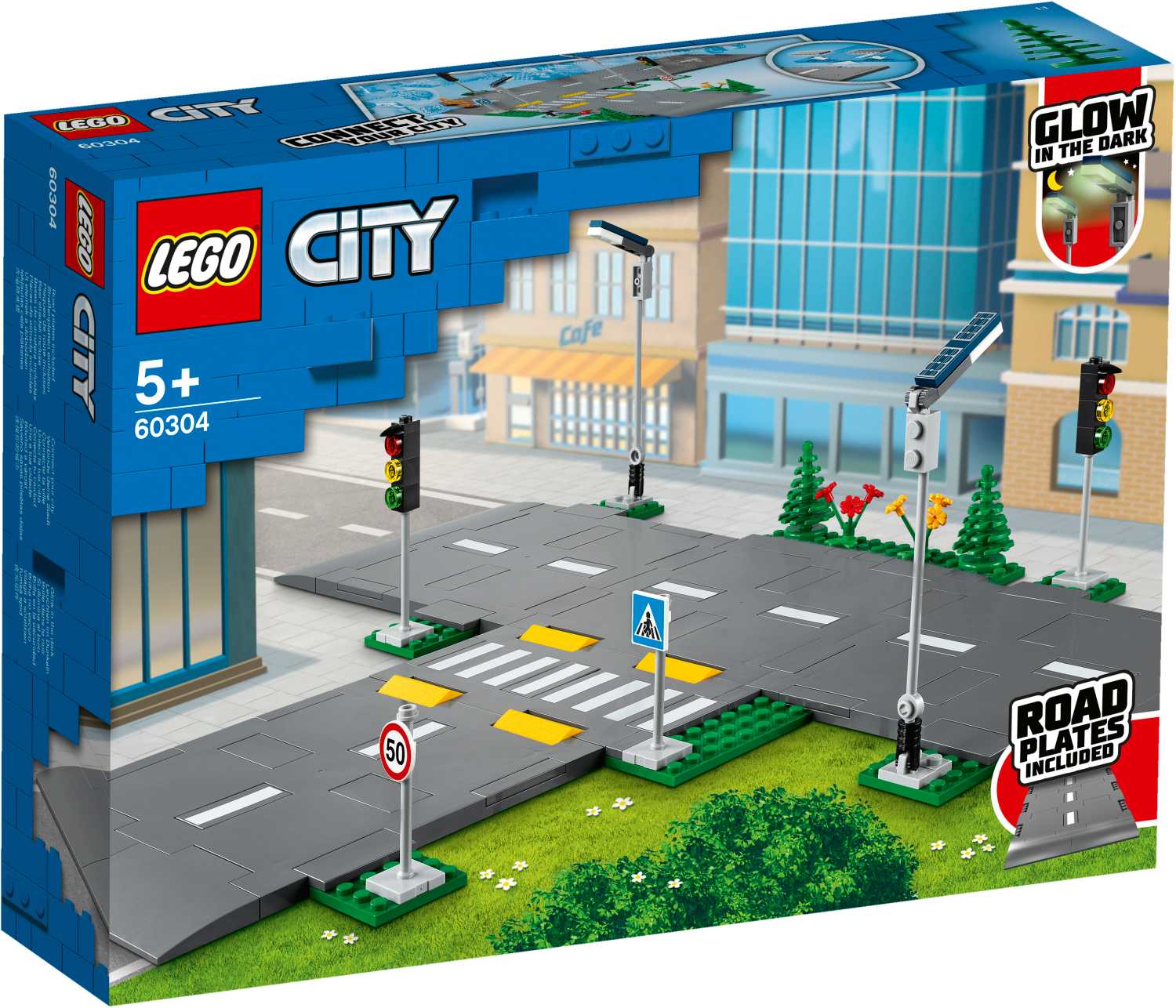 LEGO City Straßenkreuzung mit Ampeln