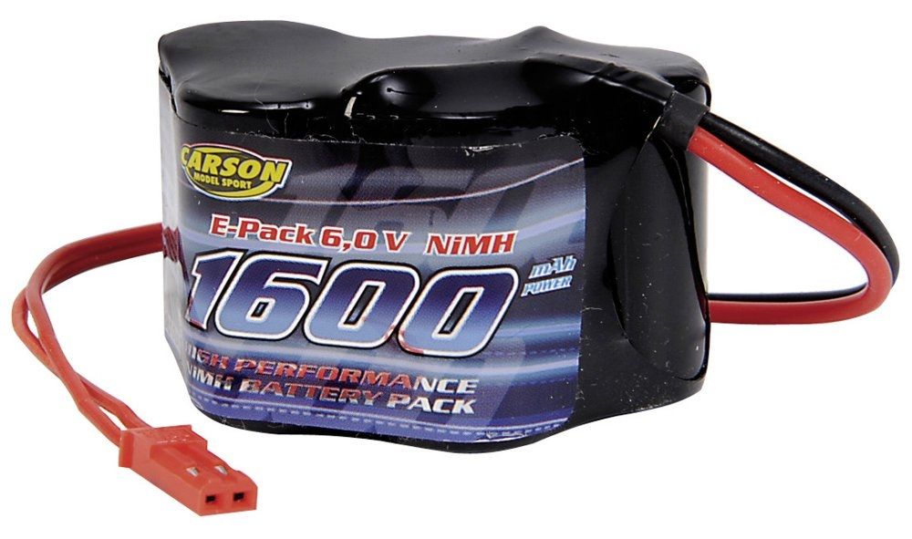 Carson Empfaengerakku 6V 1600mAh Hump BEC