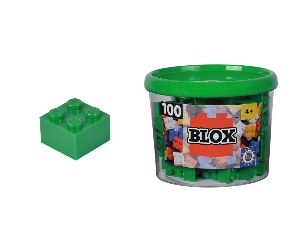 Androni Blox 100 Bausteine grüne 4er Steine in Dose