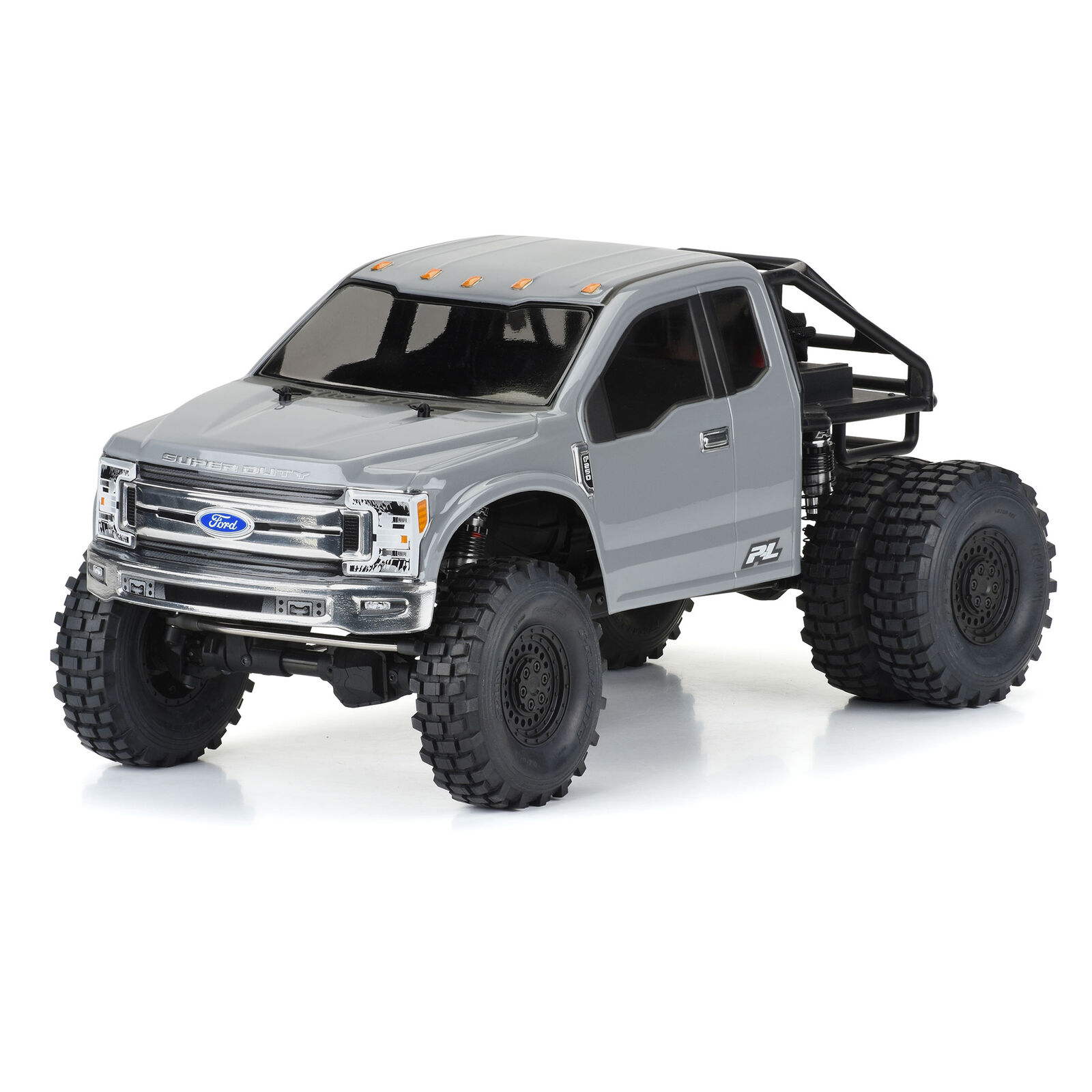 Proline 1_10 2017 Ford F-250 Super Duty Cab-Only Klare Karosserie 12.3 WB Crawler - RC-Zubehoer
