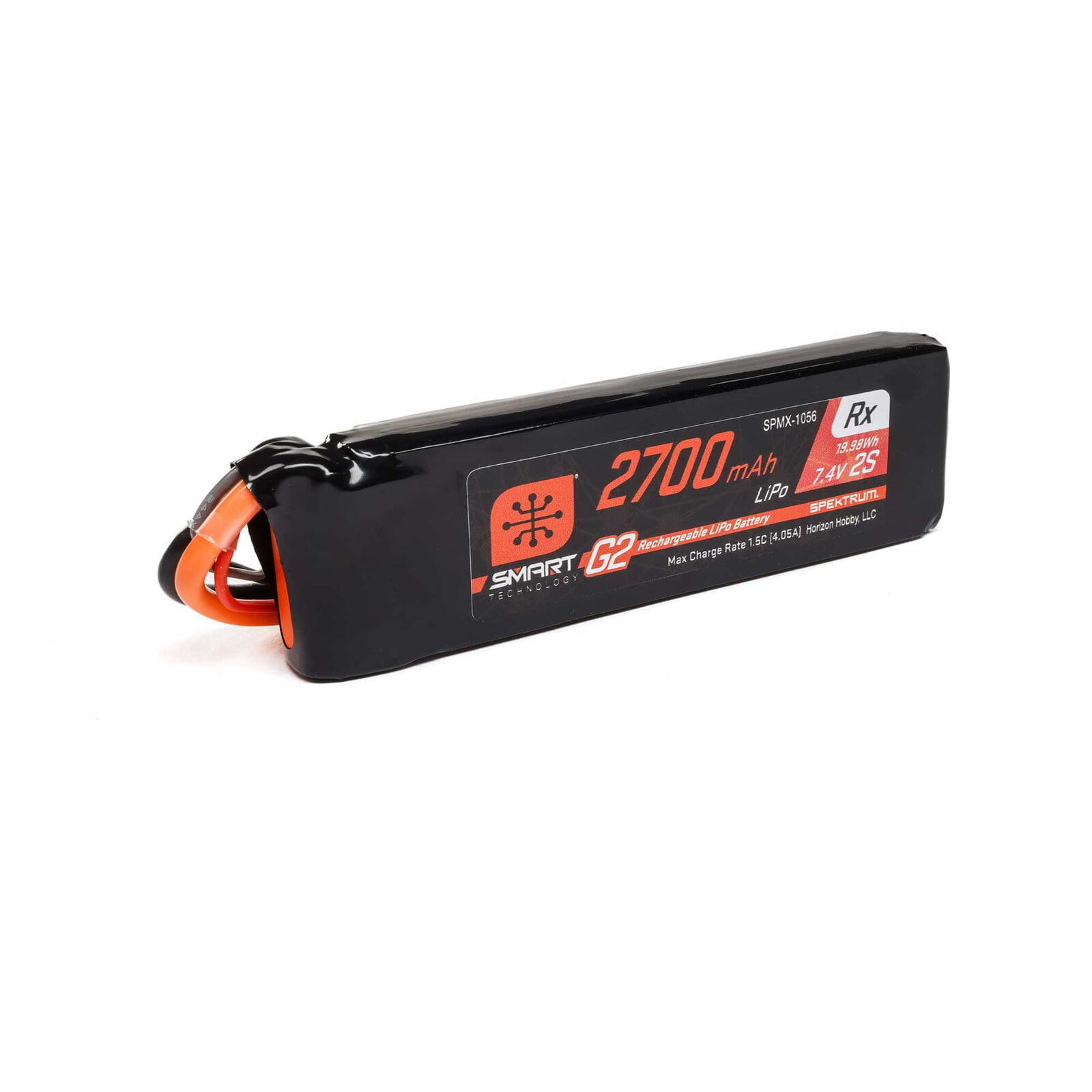 Spektrum 7_4V 2700mAh 2S 15C Smart G2 Empfaenger Lipo Akku_ IC3 - RC-Zubehoer