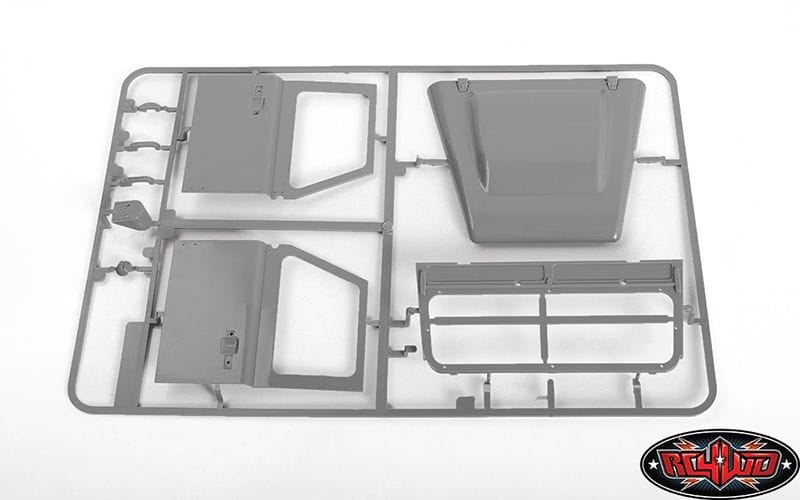 RC4WD 2015 Land Rover Defender D90 Doors and Hood_Windshield - RC-Zubehoer