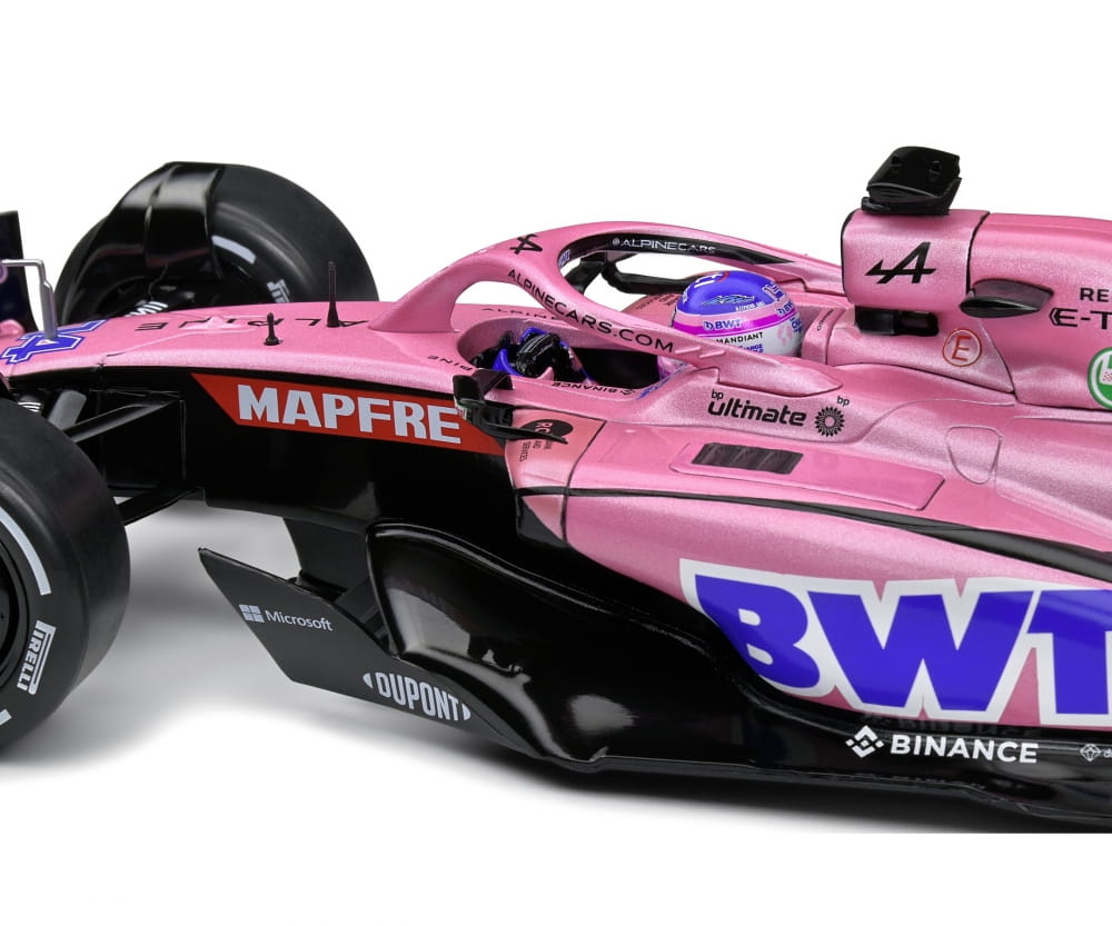 Solido 1:18 Alpine A522 ALONSO pink
