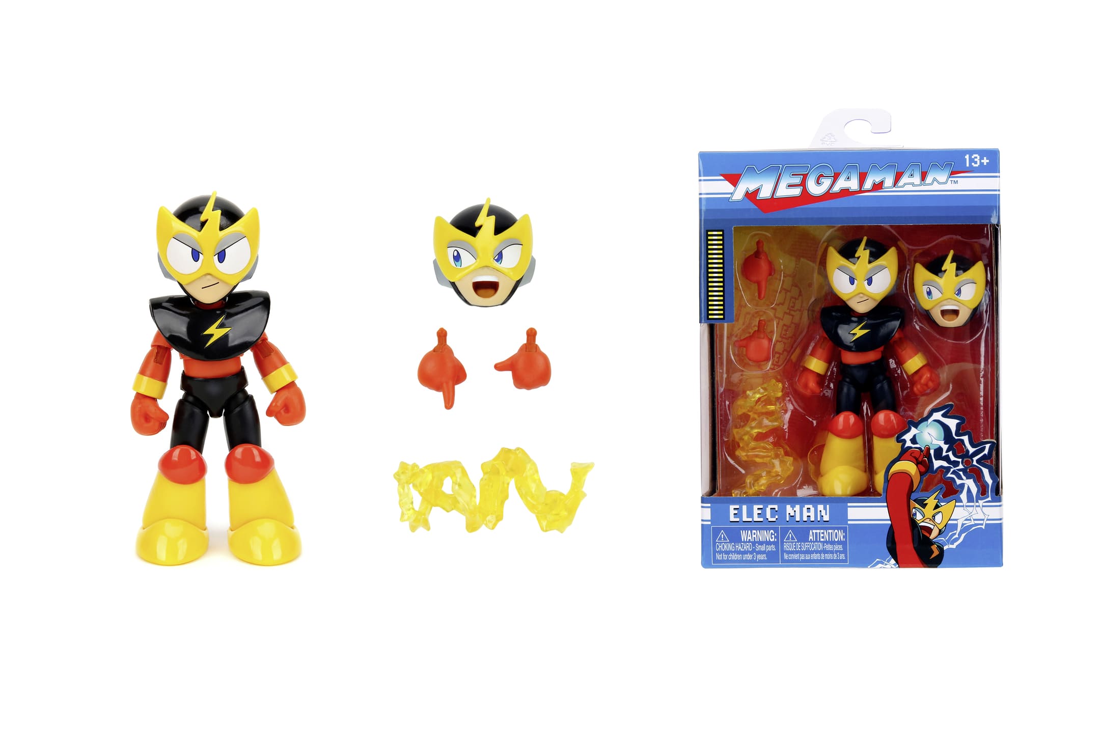 Jada Mega Man Elec Man 4,5" Figure
