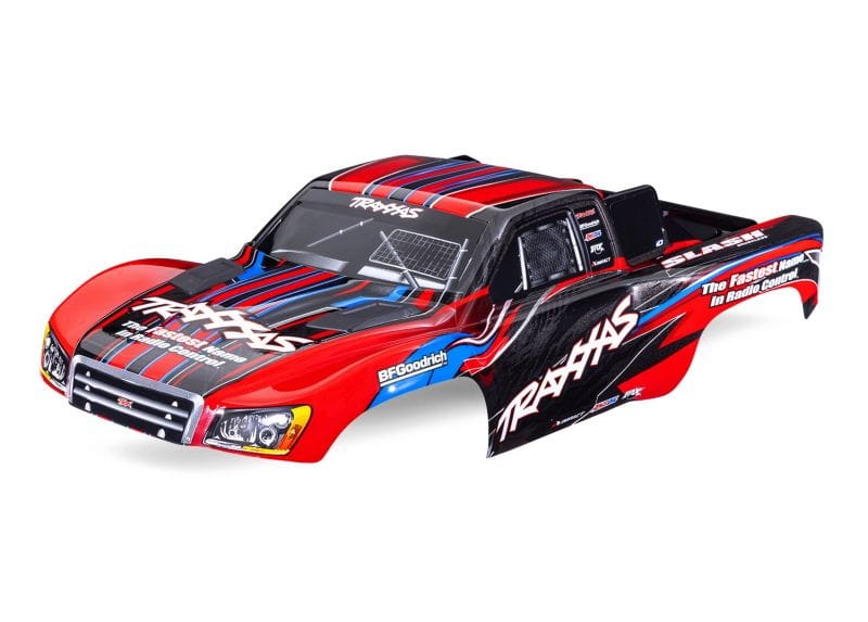 Traxxas Karosserie Slash 2WD rot Clipless - RC-Zubehoer