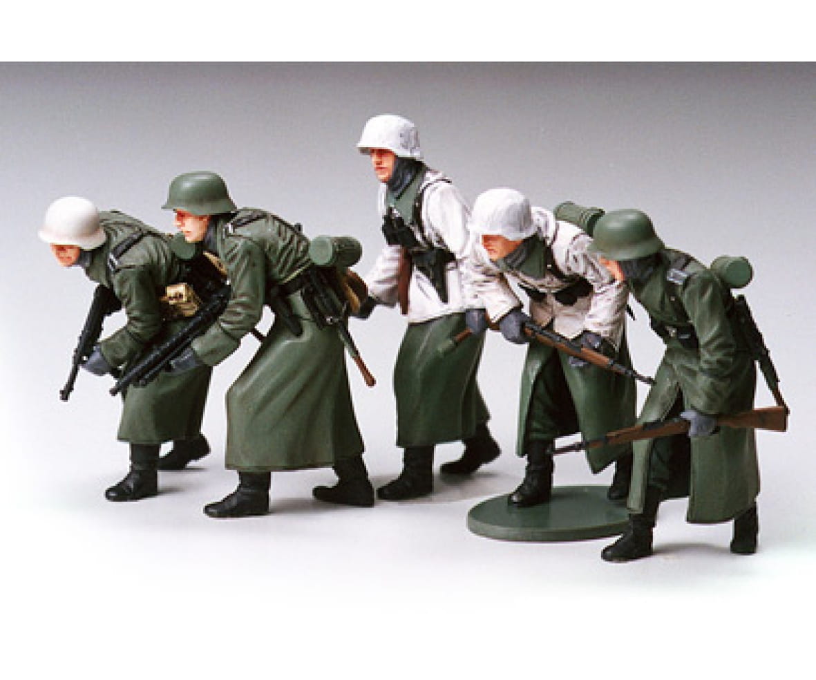 Tamiya WWII Figuren Set Deutsche Infantrie Winter 1:35 Plastik Modellbau Militär Bausatz Tamiya WWII Figuren Set Deutsche Infantrie Winter 1_35 Plastik Modellbau Militaer Bausatz - RC-Zubehoe