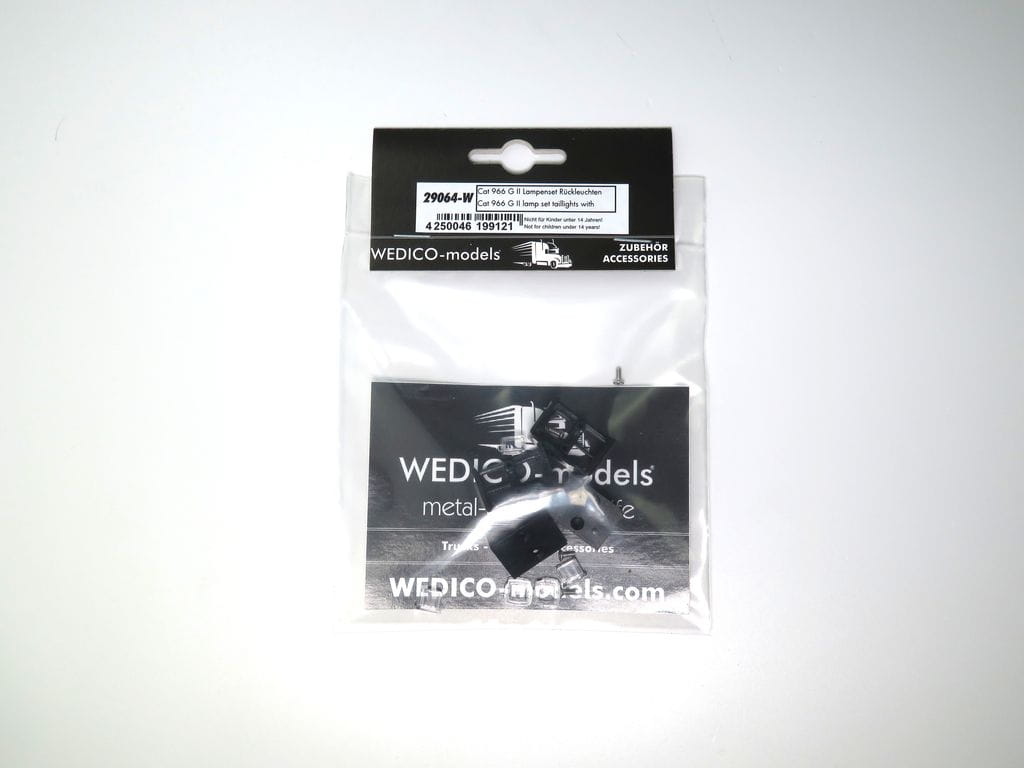 Wedico cat 966 g ii lampenset rueckleuchten mit rahmen und glaeser - RC-Zubehoer