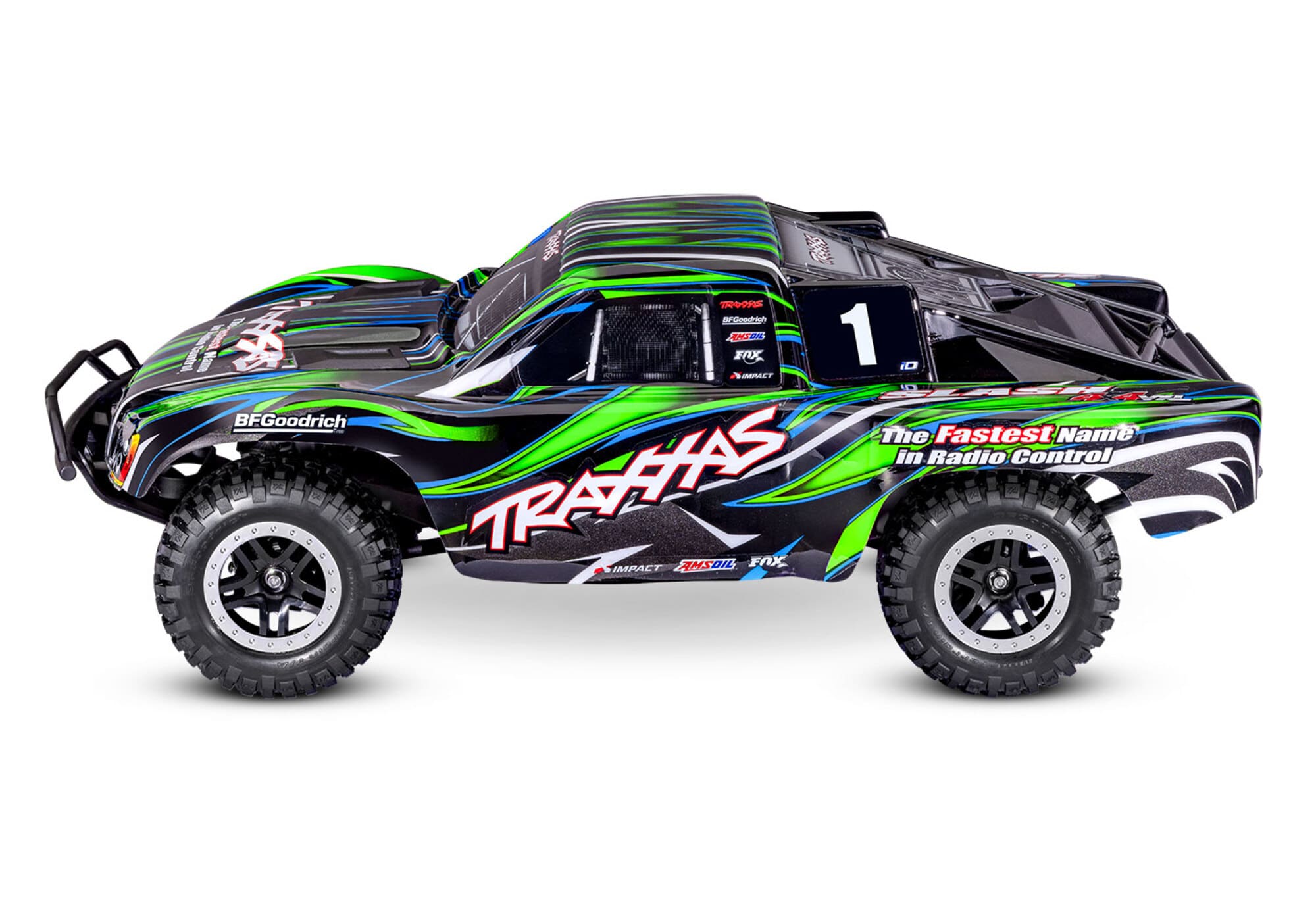 Traxxas Slash 4x4 VXL Clipless gruen 1_10 Short-Course RTR fuer RC Modelle