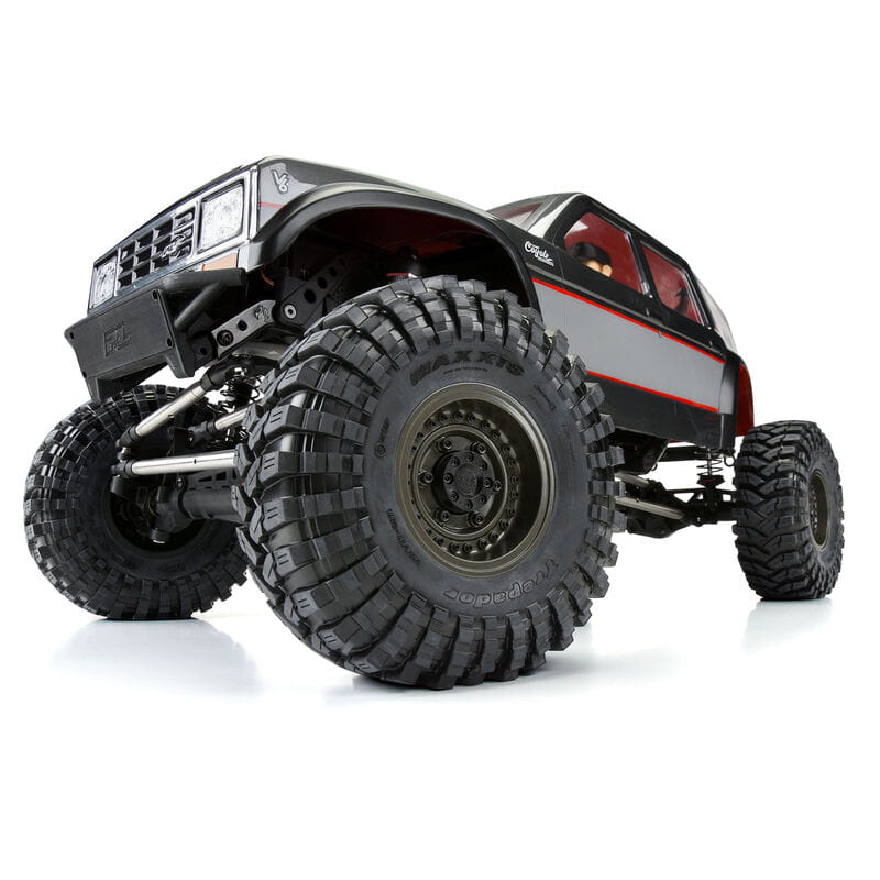 Proline 1_6 Black Rhino Armory Alum 2.9 Dual Offset SCX6 Wheels _2_ Gunmetal - RC-Zubehoer