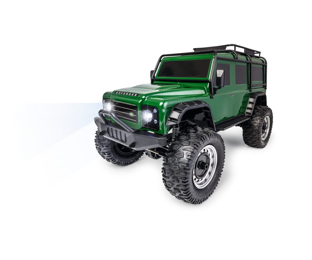 Carson RC 1:8 Land Rover Defender 100% RTR British grün