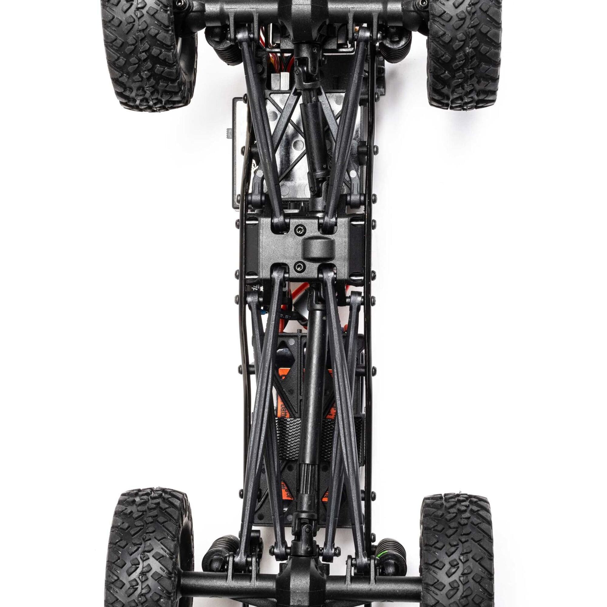 Axial SCX24 Jeep JT Gladiator 4X4 RTR Rock Crawler in weiss_ ideal fuer Offroad-Abenteuer