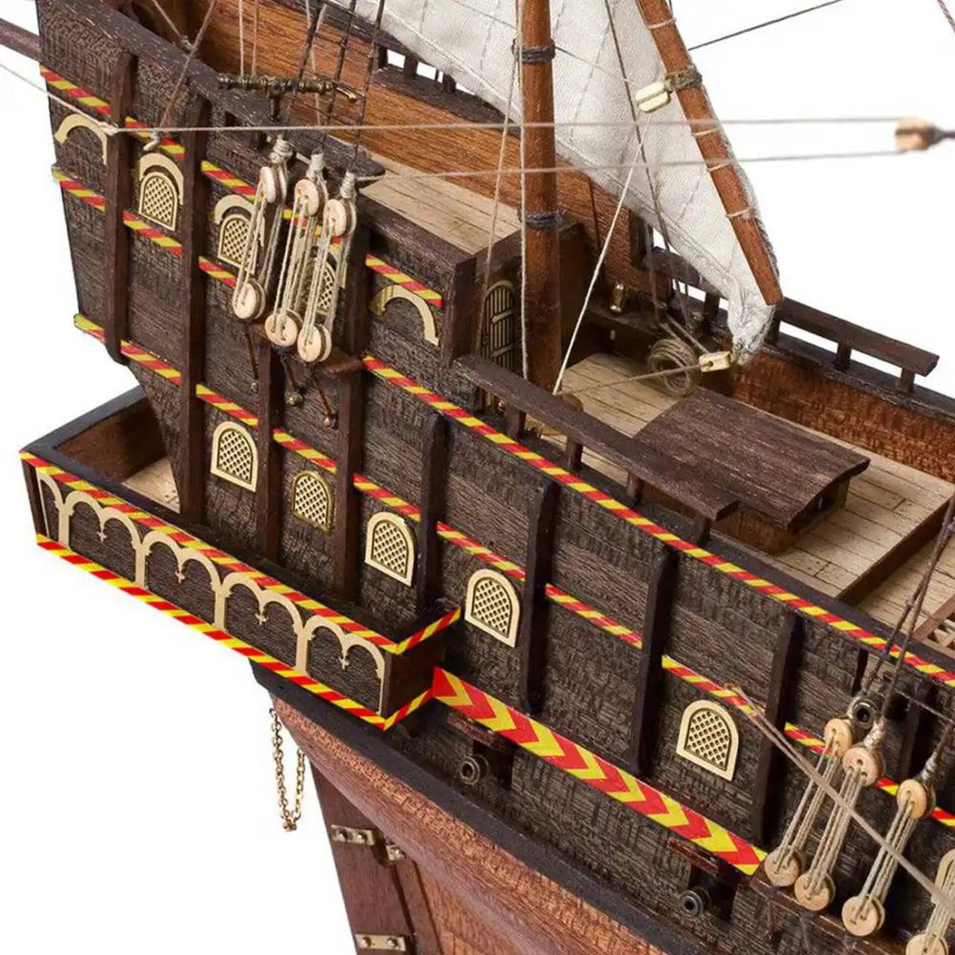 HMS Golden Hind Standmodellbausatz 1_85 - Modellzubehoer
