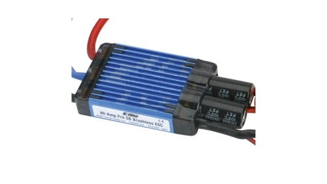 Horizon Hobby E-flite 40 Amp Pro Switch Mode BEC V2 Brushless Flug Regler bis 6S Lipo