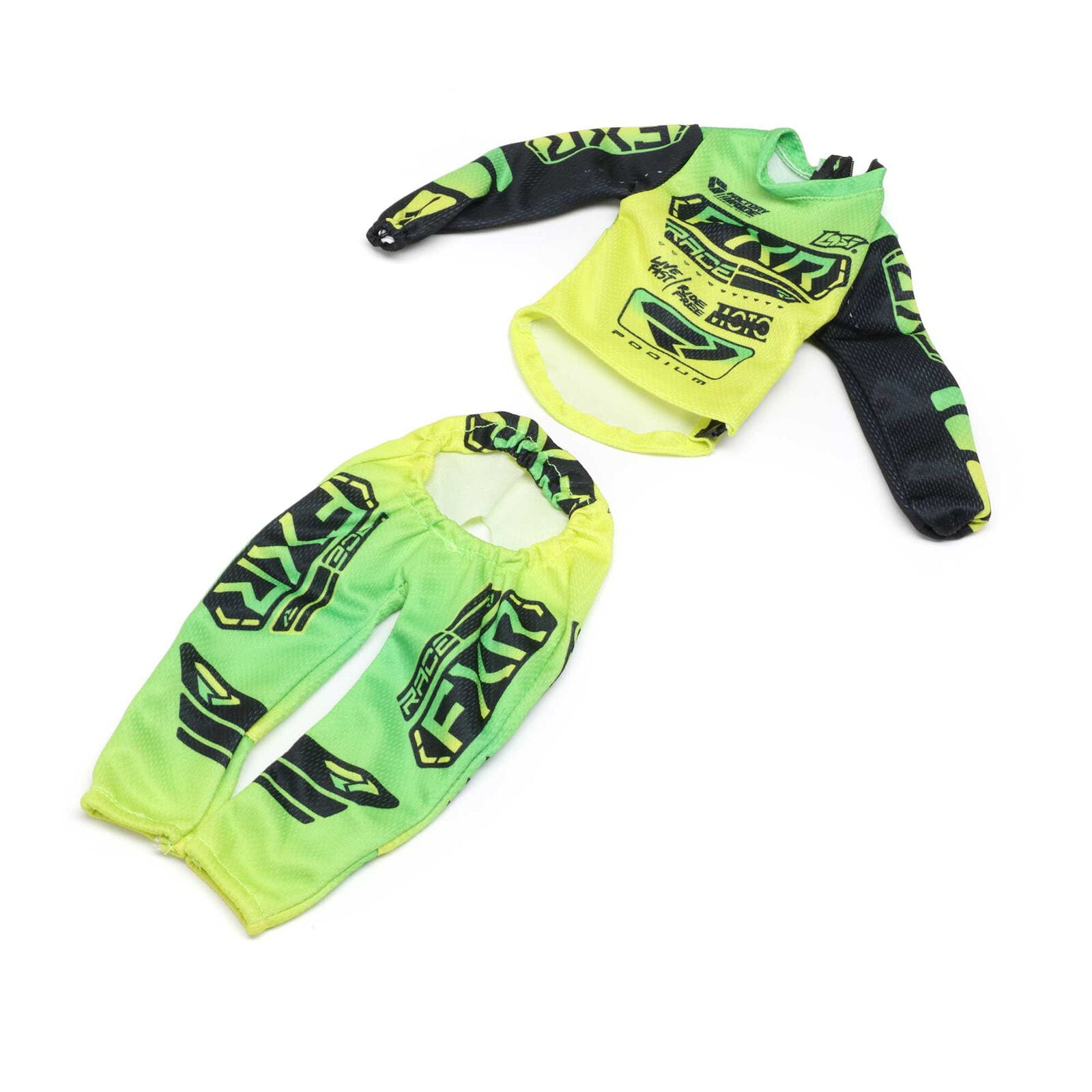 Losi Rider Jersey Set FXR Podium Gladiator Gelb_ Promoto-SM - RC-Zubehoer