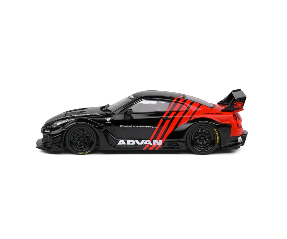 Solido 1_43 Nissan GTR35 LBWK rot Modellauto - RC-Zubehoer
