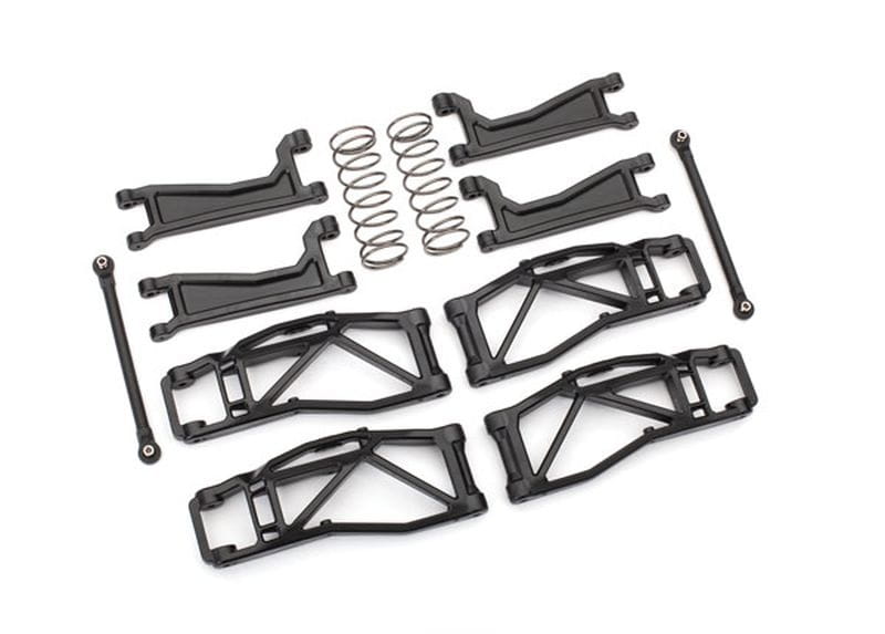 Traxxas Querlenker-Set WideMaxx schwarz Querlenker_ Spurstangen _Fed - RC-Zubehoer