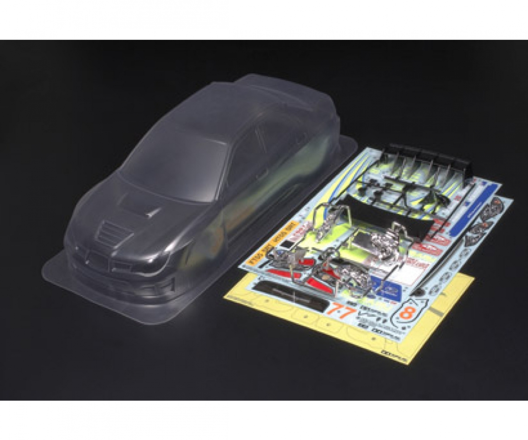 Tamiya Subaru Impreza WRC 2007 Karosserie 1_10