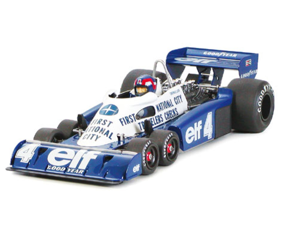 Tamiya 1_20 Tyrell P34 Six Wheeler Monaco GP 77 Modellbau Bausatz unlackiert