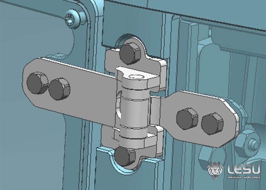 Lesu Scharnier v2 aus Metall 1 Stueck - RC-Zubehoer