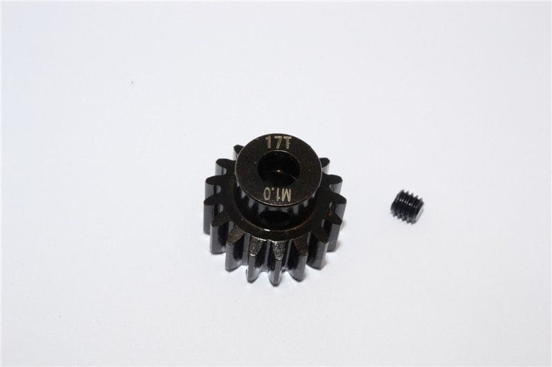 GPM Stahl Motorritzel 17T schwarz für Traxxas X-MAXX GPM Stahl Motorritzel 17T schwarz fuer Traxxas X-MAXX - RC-Zubehoer