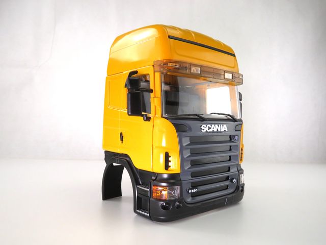 Wedico SCANIA Fahrerhaus TOPLINE_ gelb RAL1007 - RC-Zubehoer