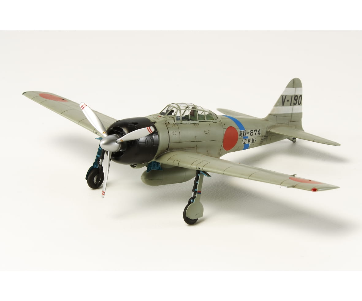 Tamiya 1:72 Mits. A6M3 Zero Fighter Mo. 32 Hamp